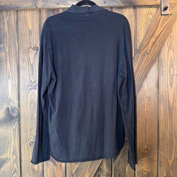 James Perse Men’s Button Down Cotton Stretch Shirt - Picture 2 of 5